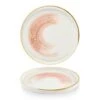 Studio Prints Homespun Accents Coral Walled Plate 8.25inch / 21cm -Churchill China 207727