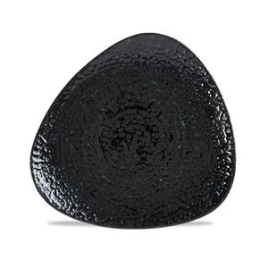 Studio Prints Homespun Chroma Carbon Triangle Plate 7.75inch / 19.2cm 3 Studio Prints Homespun Chroma Carbon Triangle Plate 7.75inch / 19.2cm