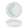 Vintage Prints Med Tiles Aquamarine Chefs` Walled Plate 10.25inch / 26cm -Churchill China 207837