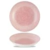 Studio Prints Raku Rose Quartz Pink Coupe Bowl 9.75inch / 24.8cm -Churchill China 207859