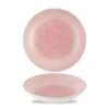 Studio Prints Raku Rose Quartz Pink Coupe Bowl 7.25inch / 18.2cm 1 Studio Prints Raku Rose Quartz Pink Coupe Bowl 7.25inch / 18.2cm -Churchill China 207862
