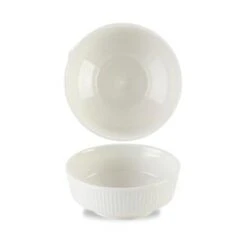 Nourish White Kochi Shallow Bowl 9oz / 260ml