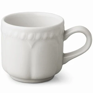 Churchill White Buckingham Stacking Coffee Cups BCC 4oz / 11.2cl 3 Churchill White Buckingham Stacking Coffee Cups BCC 4oz / 11.2cl