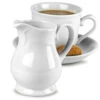 Churchill White Sandringham Jug / Creamer JS25 14cl -Churchill China 95142