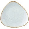 Churchill Stonecast Duck Egg Triangular Plate 9inch / 23cm -Churchill China 99316