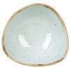 Churchill Stonecast Duck Egg Triangular Bowl 6" / 15.3cm -Churchill China 99326